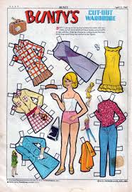 cut out doll bunty